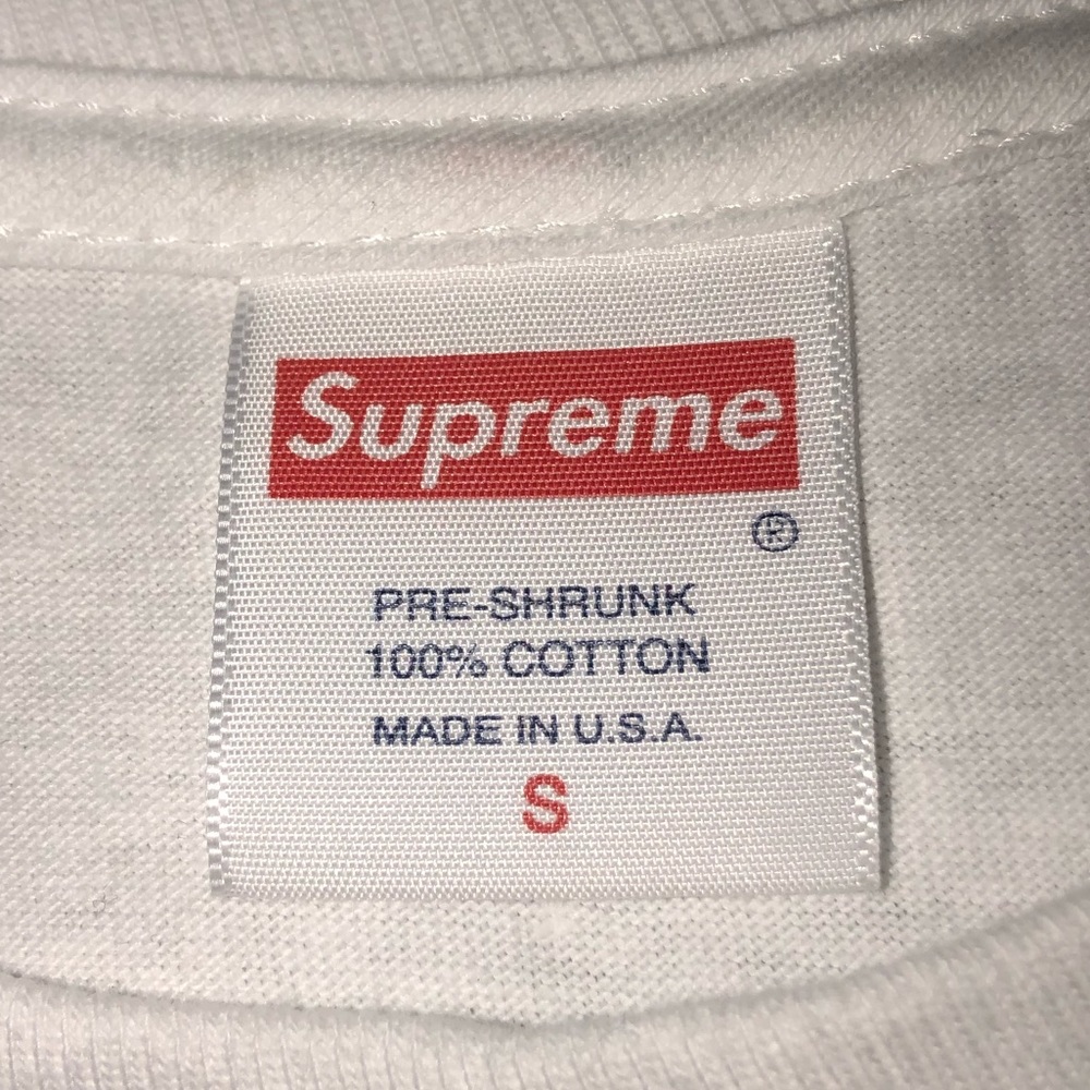 Supreme Rammellzee Tag Tee White - Picture 5 of 6